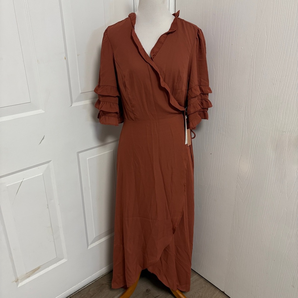 June & Hudson Wrap Dress B4
